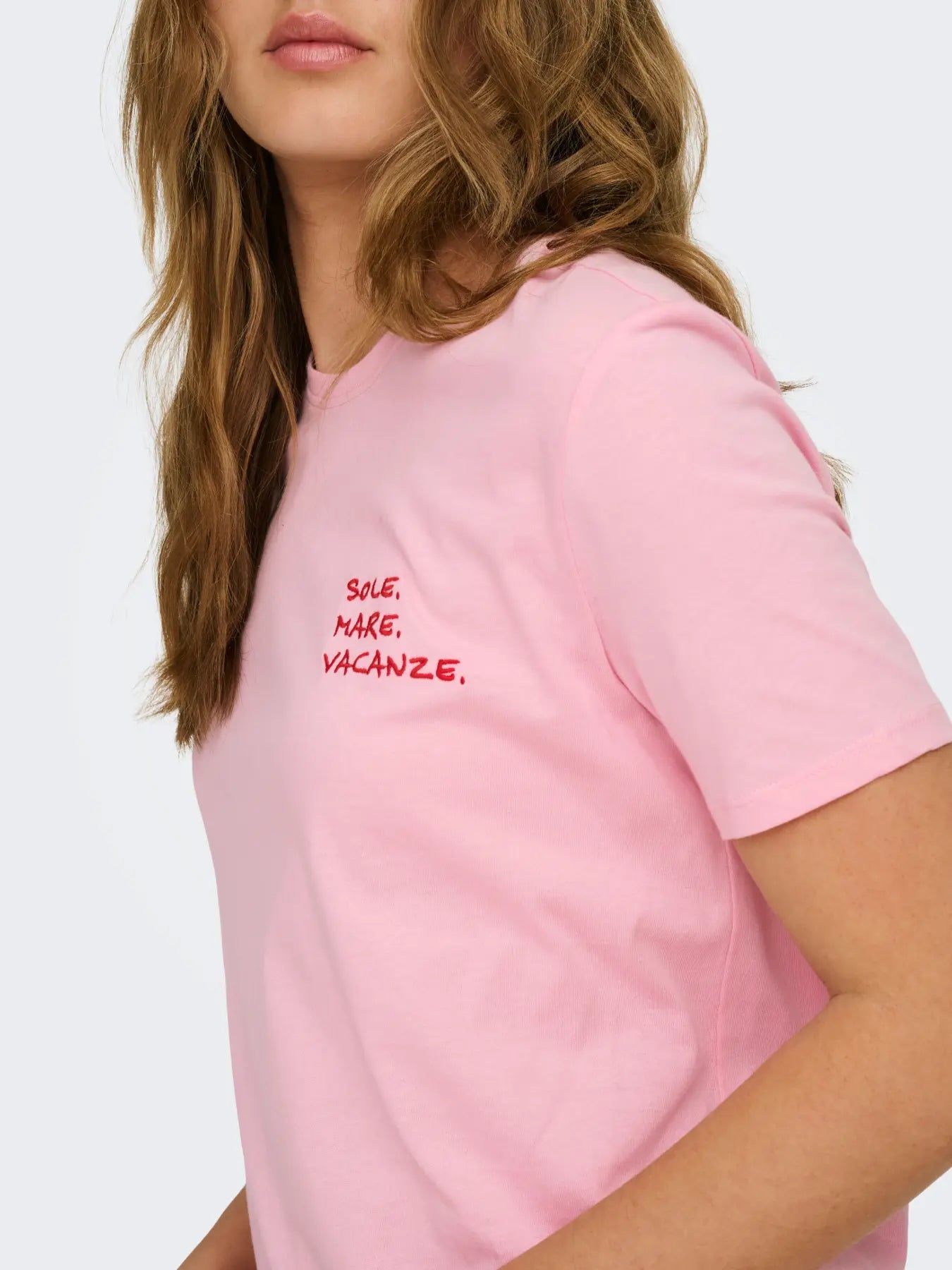 T-shirt con scritta