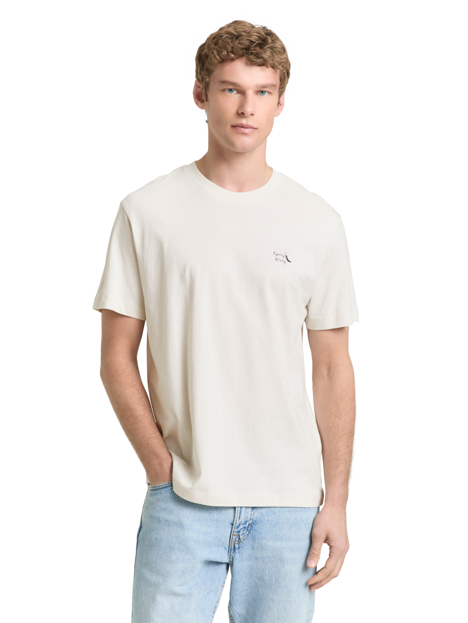 T-shirt relaxed con scritta