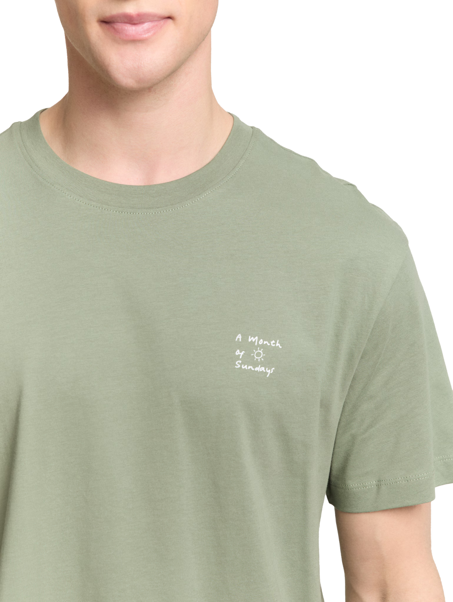 T-shirt relaxed con scritta