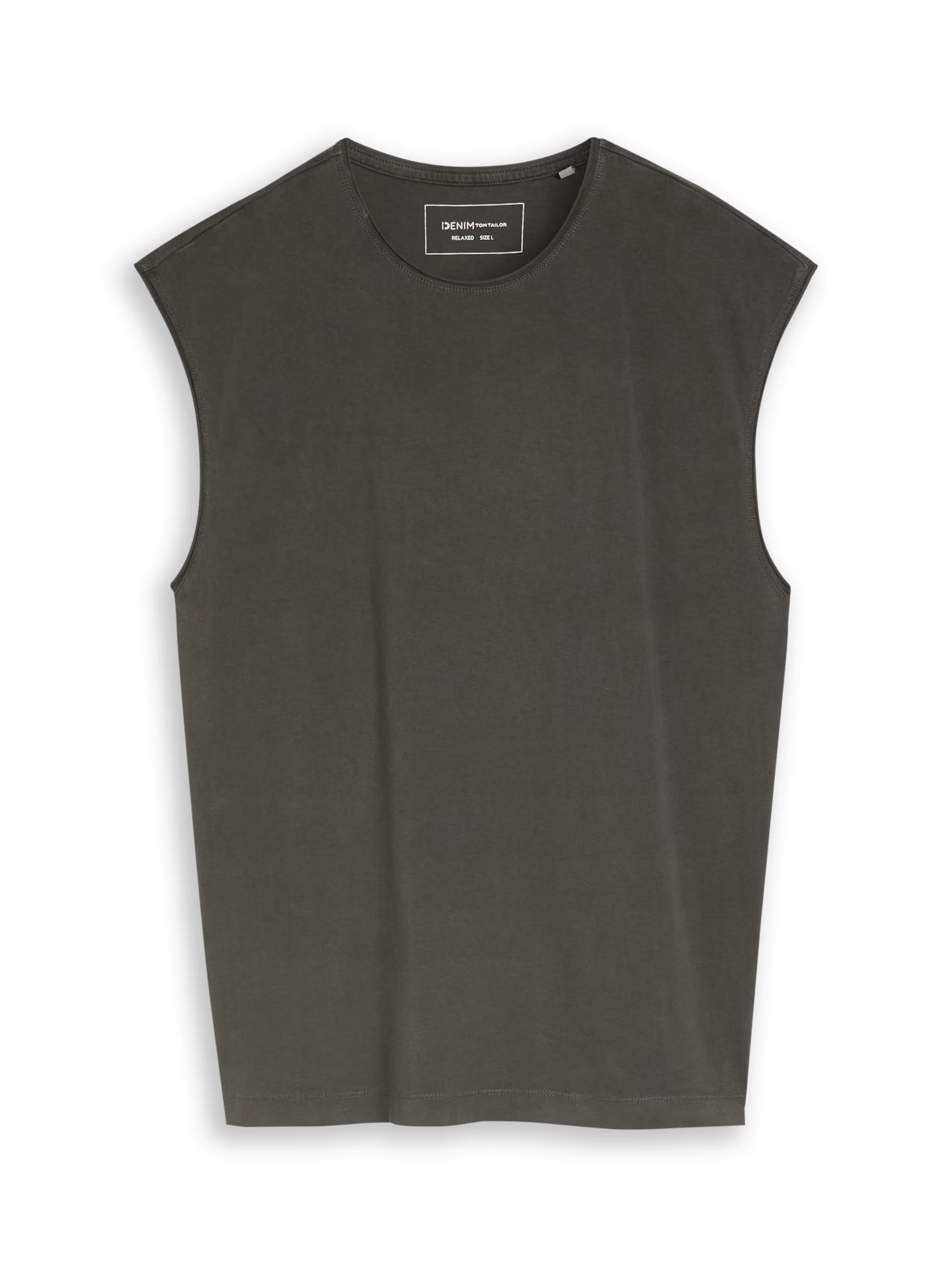 Relaxed overdye tank top
