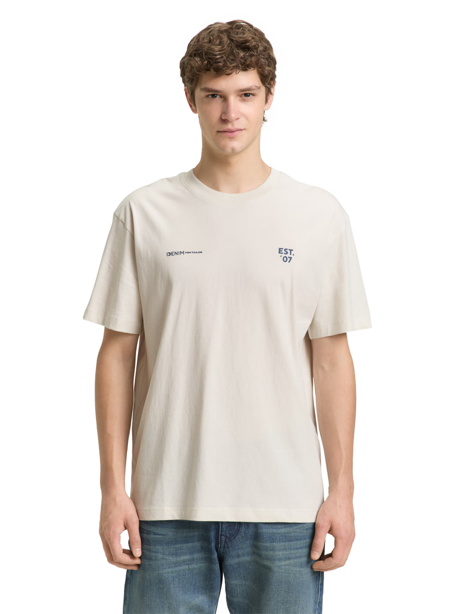 T-shirt con stampa posteriore