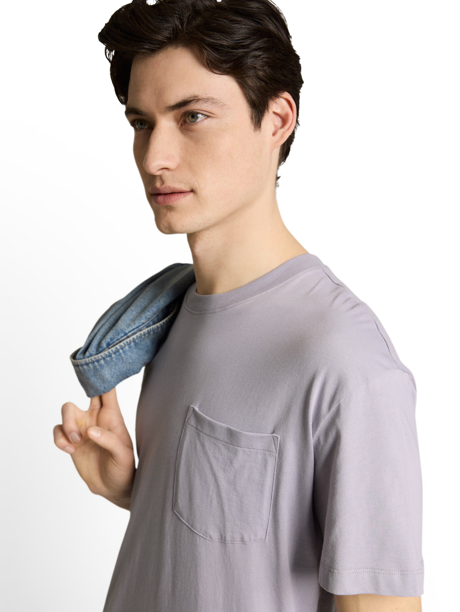 T-shirt con taschino
