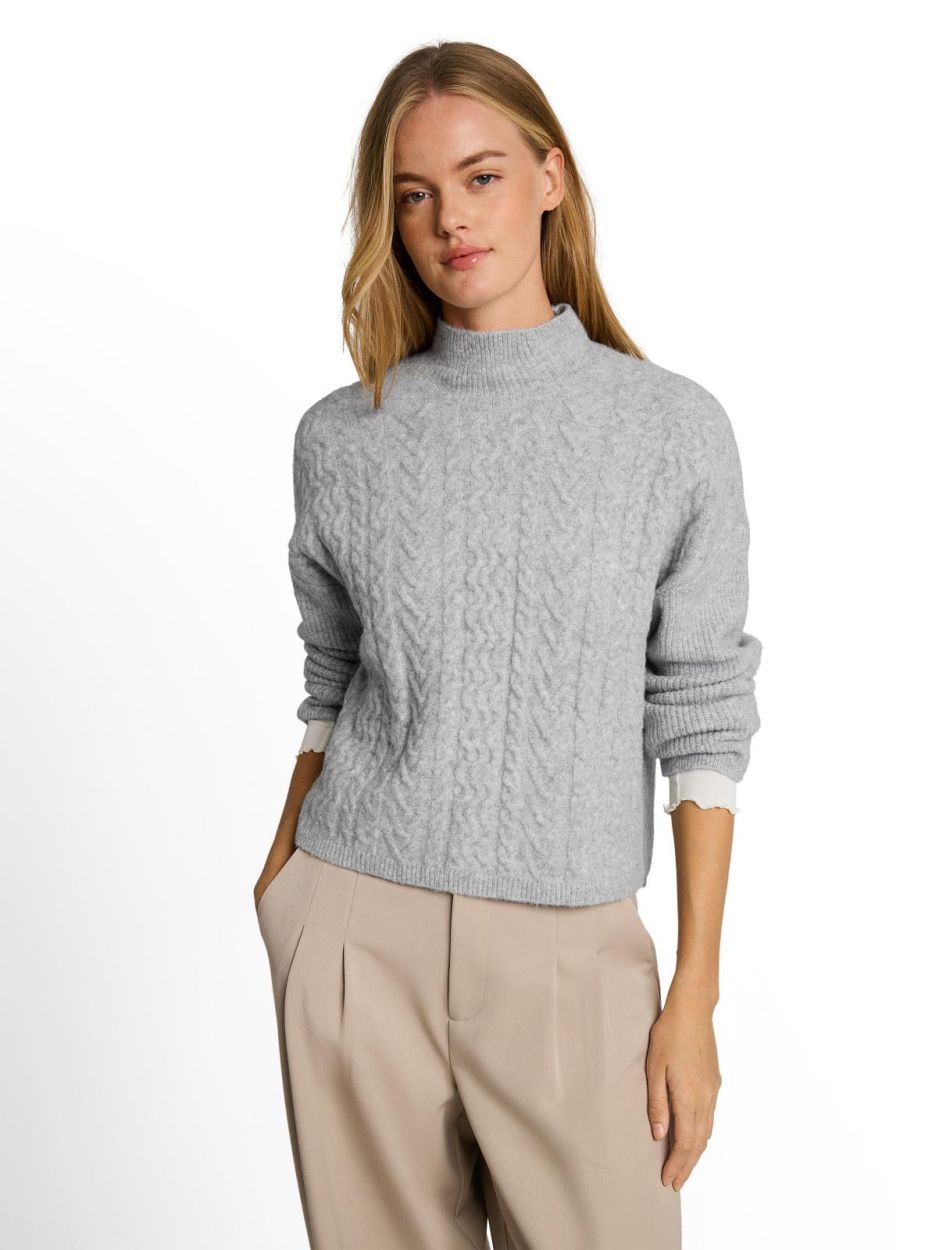 Maglione intrecciato