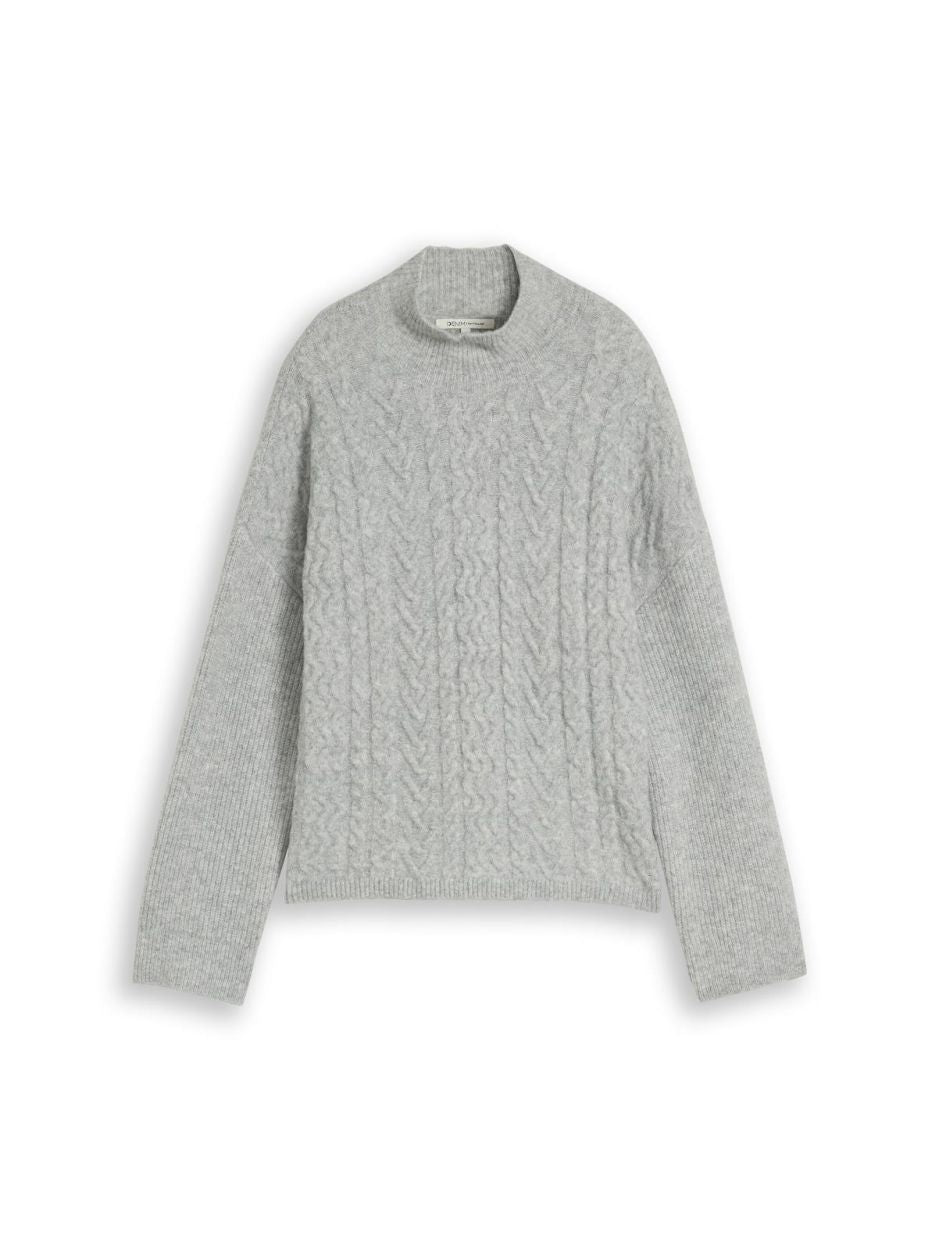 Maglione intrecciato
