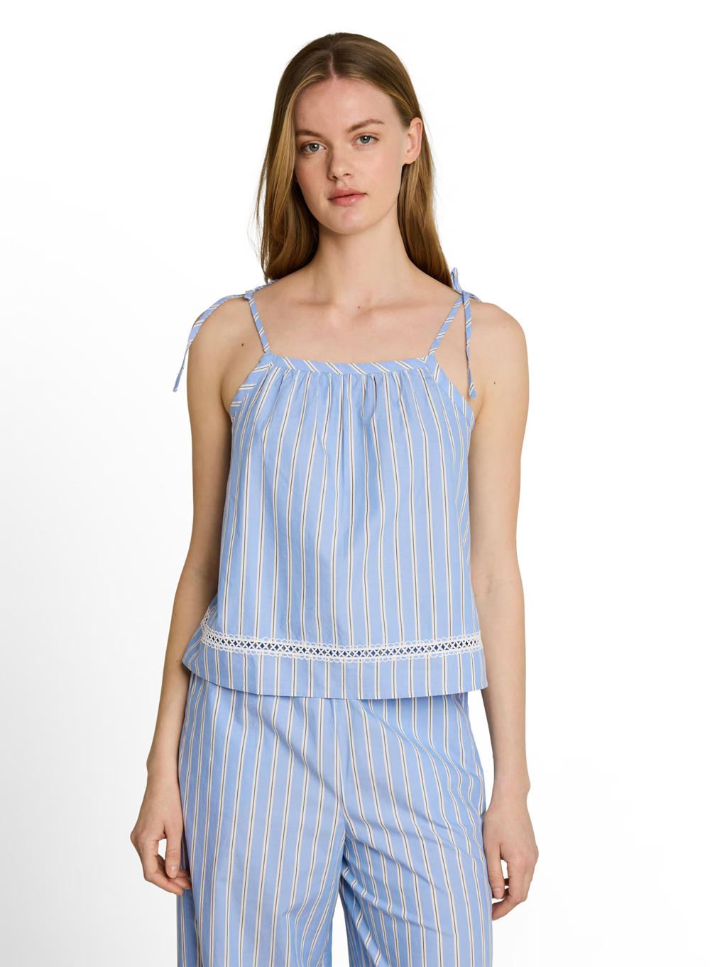Poplin top