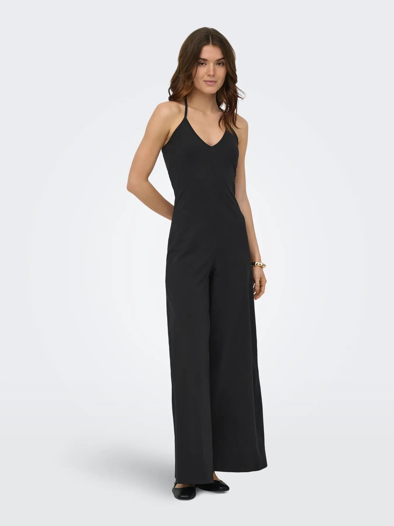Jumpsuit in cotone elasticizzato