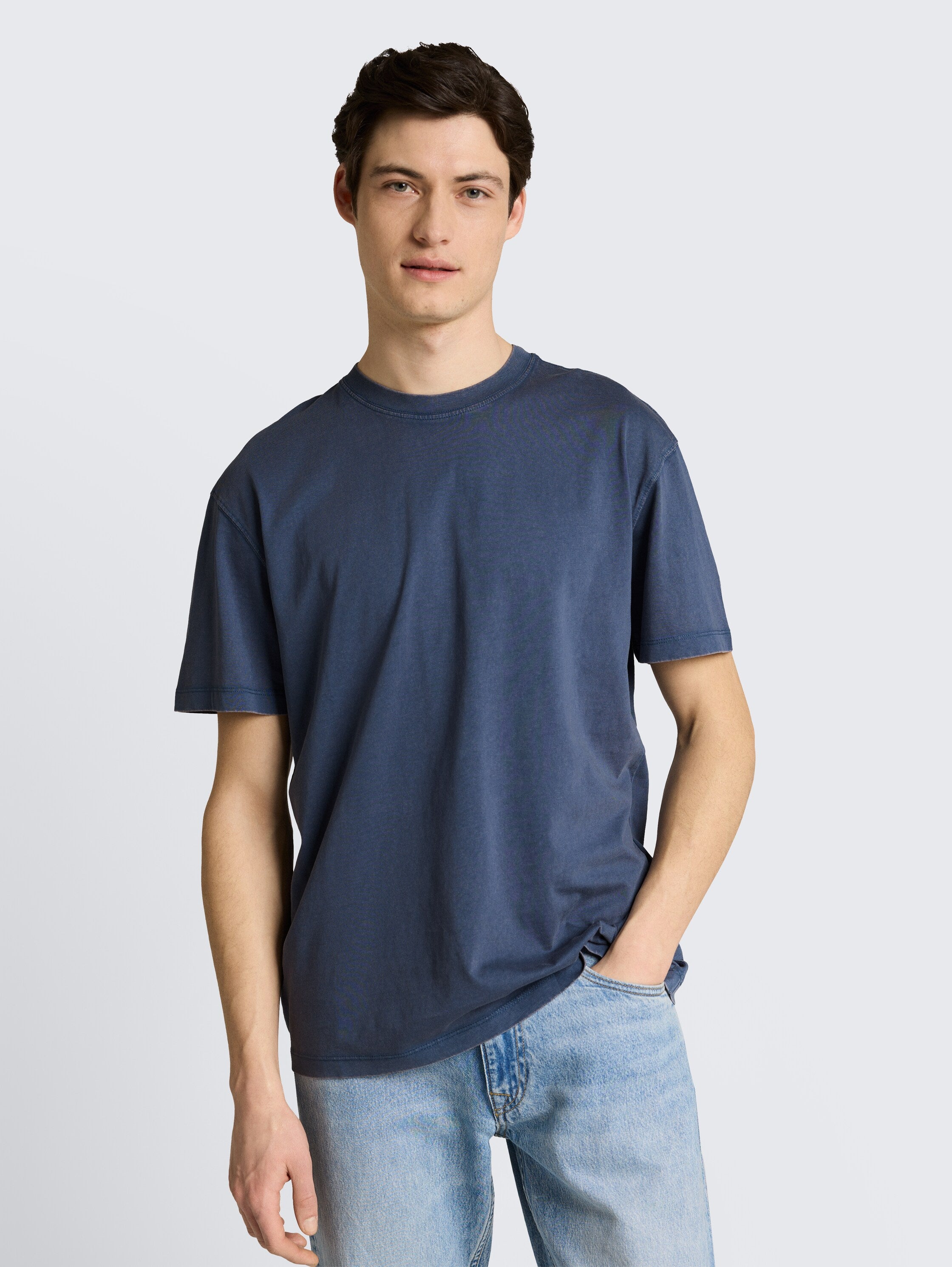 T-shirt relaxed overdye