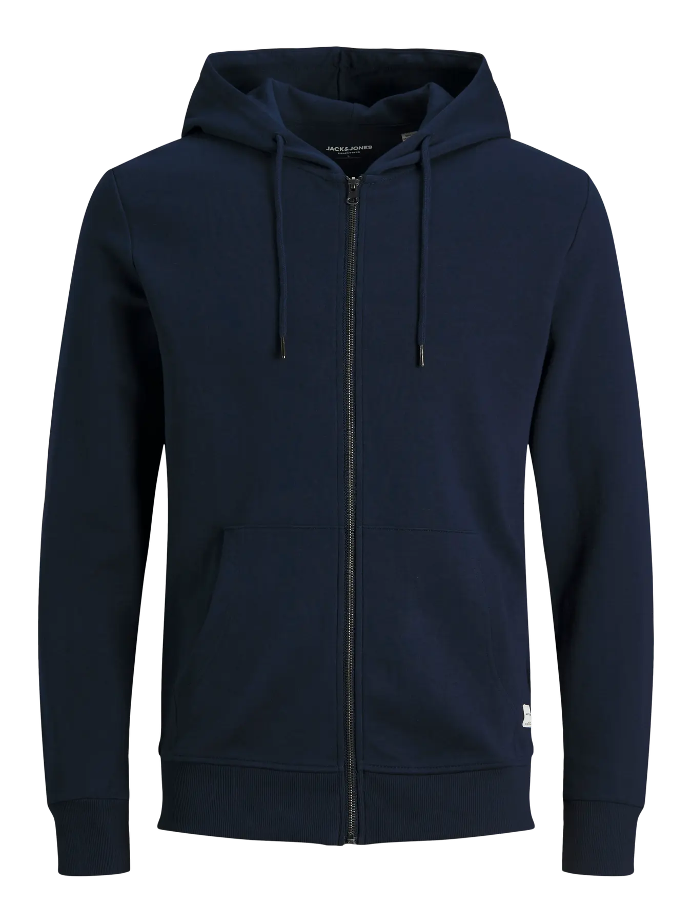Felpa full zip con cappuccio