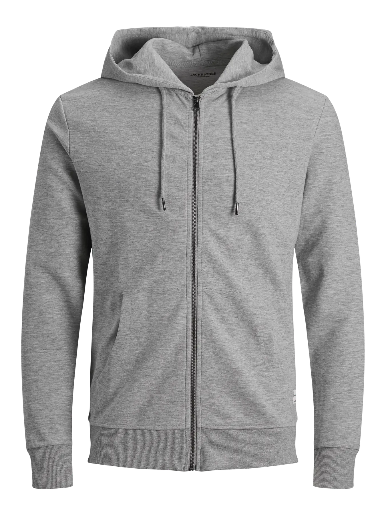 Felpa full zip con cappuccio